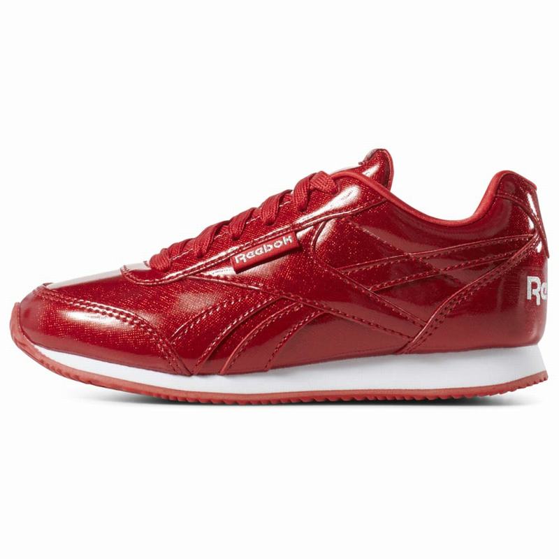 Reebok Royal Classic Jog 2 Shoes Girls Red India RO7319HA